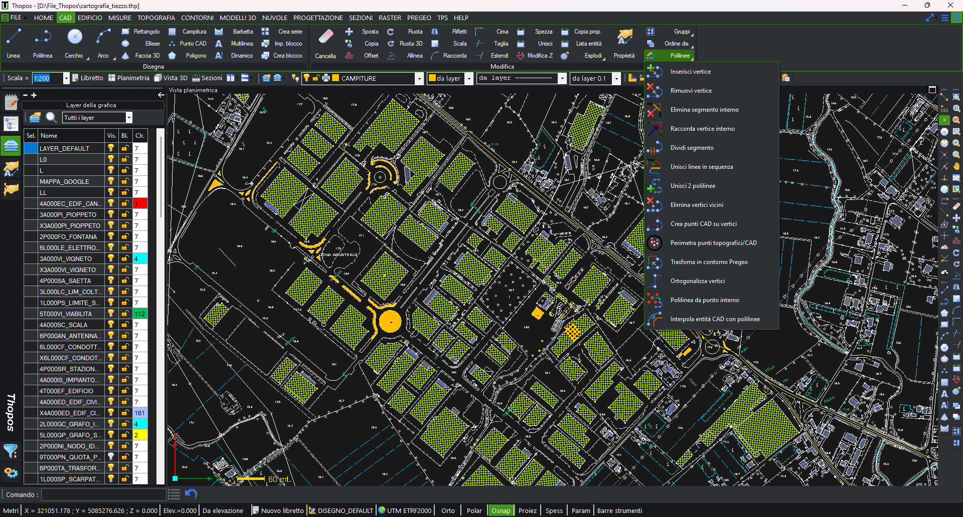 Screenshot ambiente CAD