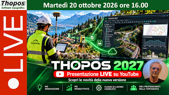 Presentazione live di Thopos 2027 - 20 ottobre 2026 ore 16:00