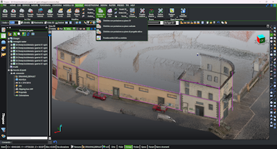 Screenshot nuvola di punti
