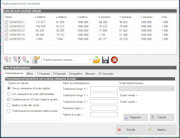Trasformazione coordinate